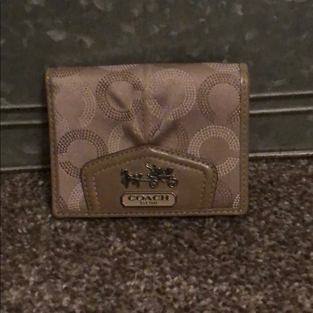 Coach wallet